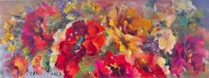 {je_artwork_artwork_medium_id}  {je_artwork_artwork_category_id} titled Bright poppies