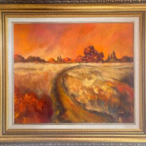 Cornelius Bosch, South African landscape, Alice Art Gallery
