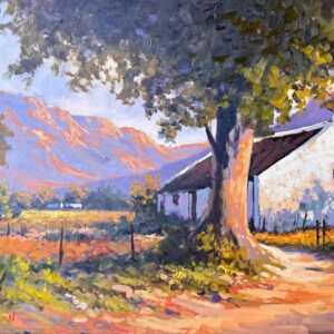 Stan Polson, South African landscape art, Alice Art Gallery