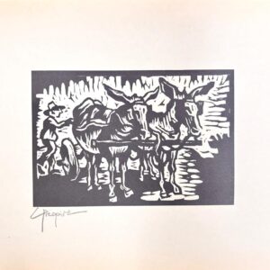 Gregoire Boonzaier, Donkey cart, Alice Art Gallery, South African Art