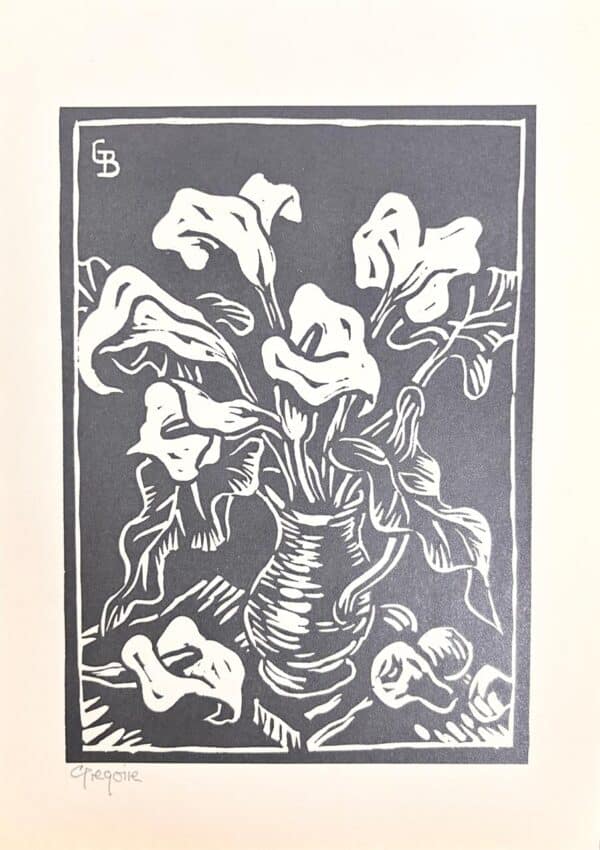 {je_artwork_artwork_medium_id}  {je_artwork_artwork_category_id} titled Lillies