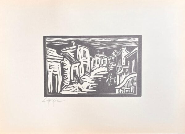 {je_artwork_artwork_medium_id}  {je_artwork_artwork_category_id} titled Malay quarters