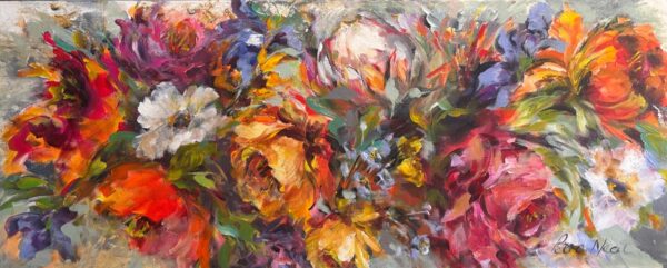 {je_artwork_artwork_medium_id}  {je_artwork_artwork_category_id} titled Mixed flowers