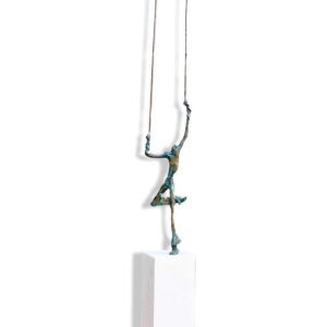 Jaco Kruger, Pure Joy, Alice Art Gallery, South African bronze art