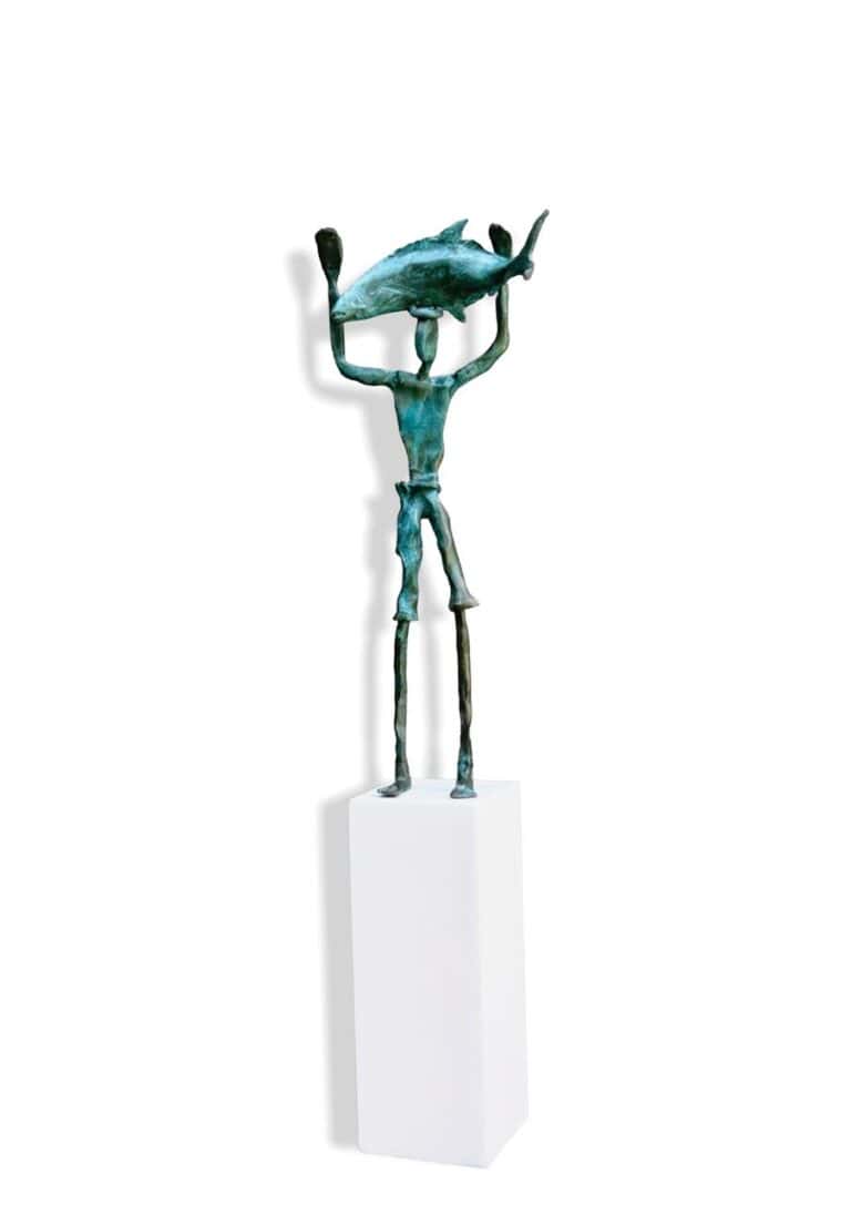 Bronze  Sculpture titled Tall tales