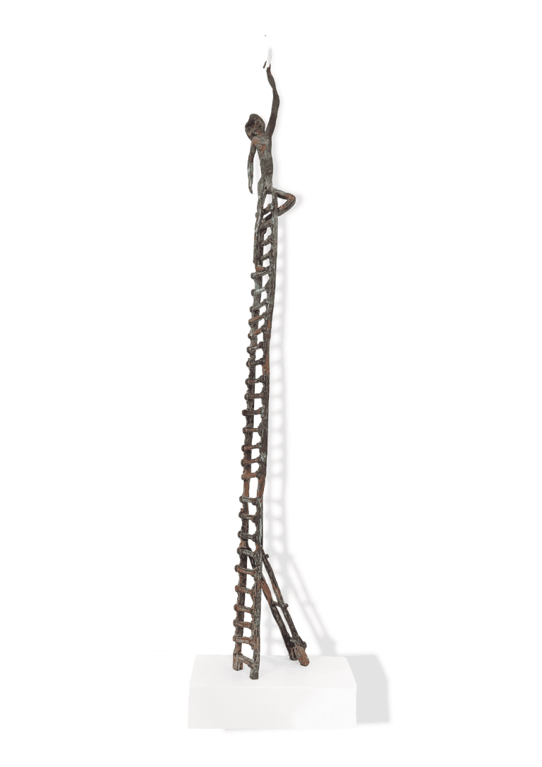 Bronze  Sculpture titled Moonstruck (L)