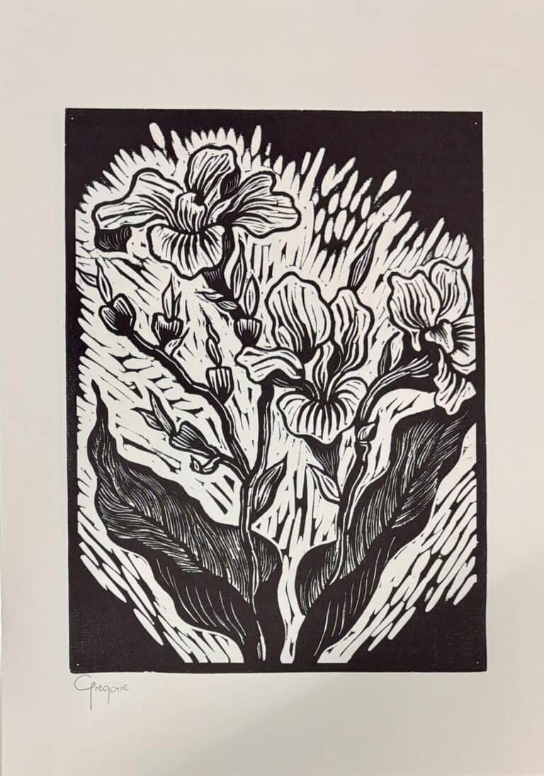 Etch Painting titled Irusses