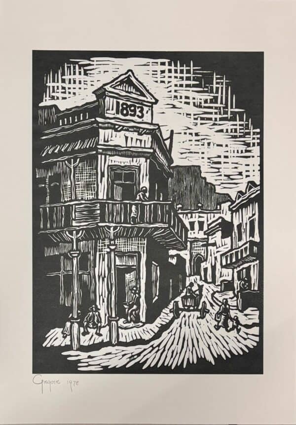 {je_artwork_artwork_medium_id}  {je_artwork_artwork_category_id} titled District 6 with table mountain