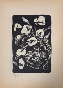 {je_artwork_artwork_medium_id}  {je_artwork_artwork_category_id} titled Lillies