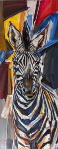 {je_artwork_artwork_medium_id}  {je_artwork_artwork_category_id} titled Zebra
