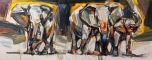 {je_artwork_artwork_medium_id}  {je_artwork_artwork_category_id} titled Elephants