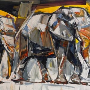 Mind Shana, South African Art, Alice Art Gallery, Elephant