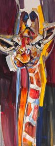 {je_artwork_artwork_medium_id}  {je_artwork_artwork_category_id} titled Giraffe