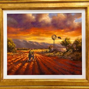 Stan Polson, Farmers Landscape, Alice Art Gallery, South African Art