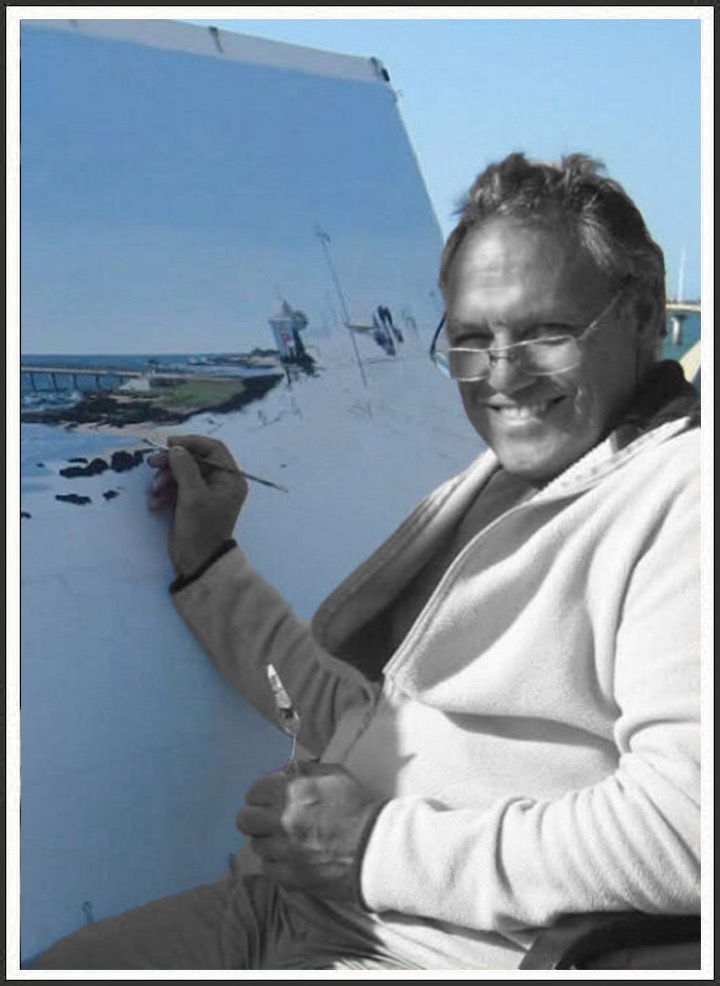 Photo of the atists Paul Munro