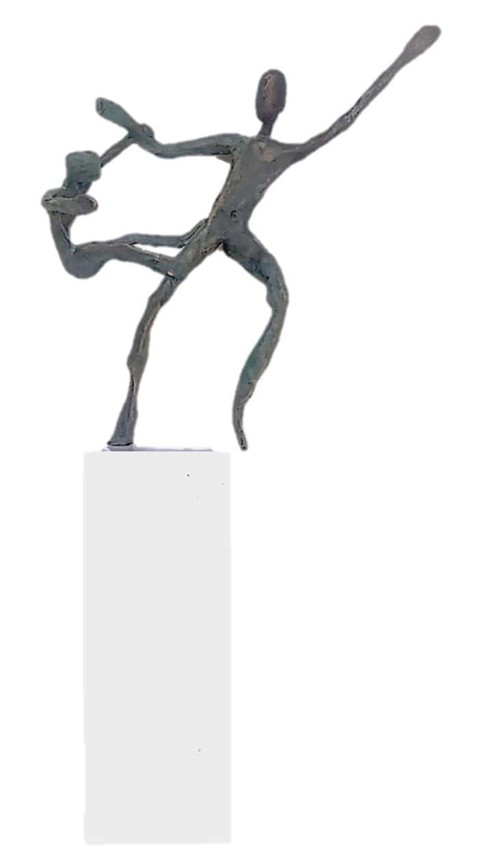 Bronze  Sculpture titled Dad time