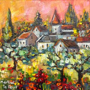 Marlise le Roux, Landscape, Alice Art Gallery, South African Art