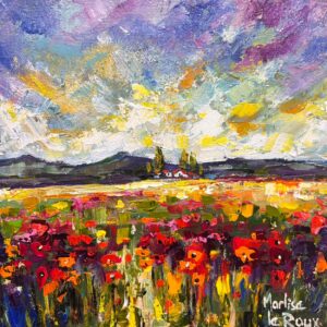 Marlise le Roux, Landscape, Alice Art Gallery, South African Art