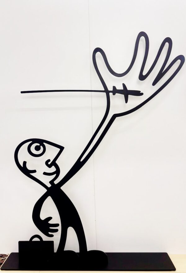 {je_artwork_artwork_medium_id}  {je_artwork_artwork_category_id} titled Plane Catcher (XL)