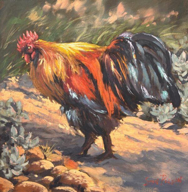 {je_artwork_artwork_medium_id}  {je_artwork_artwork_category_id} titled Chicken