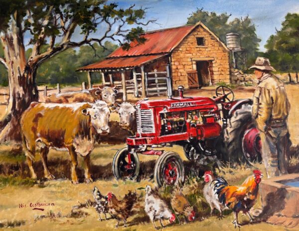 {je_artwork_artwork_medium_id}  {je_artwork_artwork_category_id} titled (c) Tractor u/f