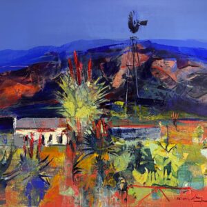 Derric van Rensburg, South African Art, Alice Art Gallery, Overberg, karoo