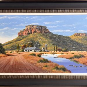 Paul Munro, Mountain & river, Alice Art Gallery, South African Art