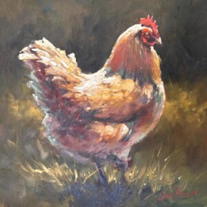 Stan Polson, chickens, Alice Art Gallery, South African Art