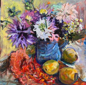 {je_artwork_artwork_medium_id}  {je_artwork_artwork_category_id} titled Buttercups and apples