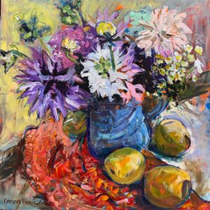 Karien Boonzaaier, Flowers, Alice Art Gallery, South African Art