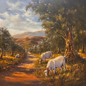 {je_artwork_artwork_medium_id}  {je_artwork_artwork_category_id} titled Olive grove