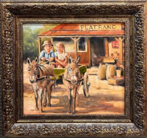 {je_artwork_artwork_medium_id}  {je_artwork_artwork_category_id} titled (c) Donkey cart