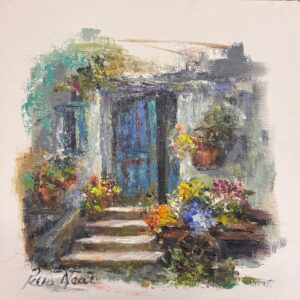 {je_artwork_artwork_medium_id}  {je_artwork_artwork_category_id} titled Street scene