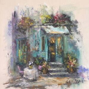Petro Neal, Street scene, Alice Art Gallery, South African Art