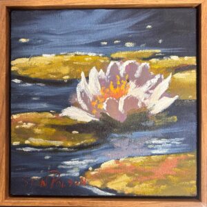 {je_artwork_artwork_medium_id}  {je_artwork_artwork_category_id} titled Lilly pond
