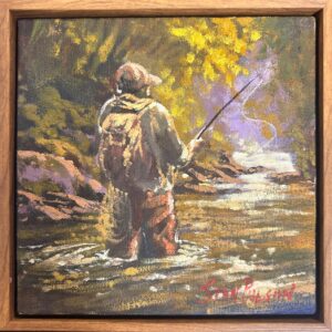 {je_artwork_artwork_medium_id}  {je_artwork_artwork_category_id} titled Fly fishing
