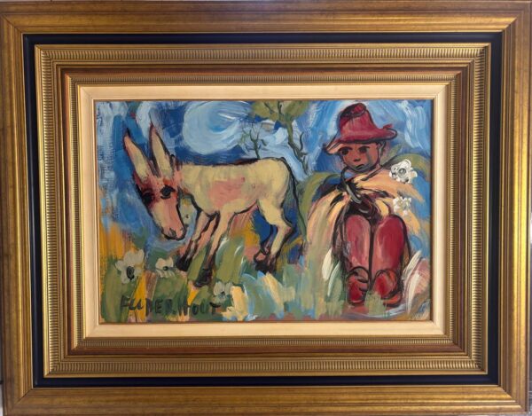 {je_artwork_artwork_medium_id}  {je_artwork_artwork_category_id} titled (c) Donkey