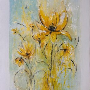 Mari Brightmore, Alice Art Gallery, South African Art, Abstract flowers