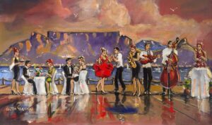 {je_artwork_artwork_medium_id}  {je_artwork_artwork_category_id} titled (c) Table mountain celebration