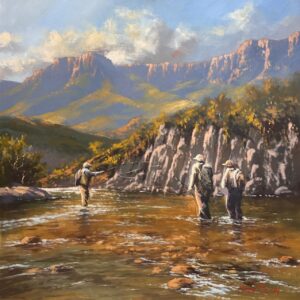 {je_artwork_artwork_medium_id}  {je_artwork_artwork_category_id} titled Creek fishing