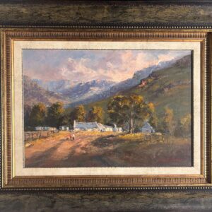 Anton Benzon, Farmstead, South African Art, Alice Art Gallery