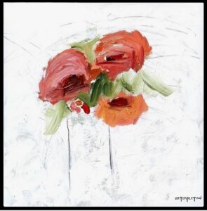{je_artwork_artwork_medium_id}  {je_artwork_artwork_category_id} titled (c) Peach blossoms u/f