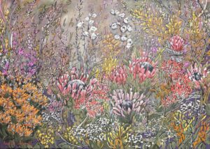 {je_artwork_artwork_medium_id}  {je_artwork_artwork_category_id} titled © Cape fynbos u/f