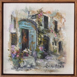 {je_artwork_artwork_medium_id}  {je_artwork_artwork_category_id} titled Street scene