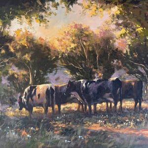 Cattle in a landscape